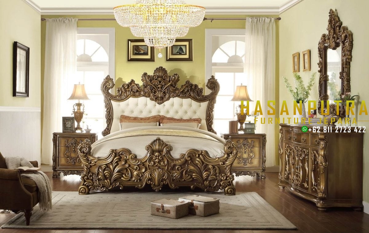 Tempat Tidur Jati MewahA