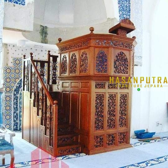 motif dan harga mimbar masjid