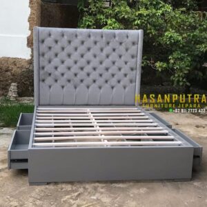 Tempat Tidur Minimalis Laci