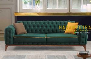 Kursi Sofa Minimalis Green