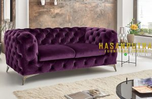 Kursi Sofa Modern  Violet