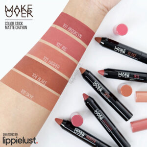 Make Over Color Stick Matte Crayon 2.6 G - Lipstick Matte Makeover - Gambar 4