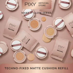 Techno - Fixed Matte Cushion 201 Neutral Beige Refill - Gambar 4