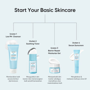SKINTIFIC 5X Ceramide Travel Kit Skincare Paket Moisturizer - Gambar 2