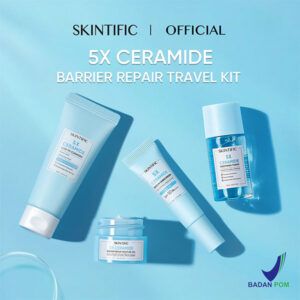 SKINTIFIC 5X Ceramide Travel Kit Skincare Paket Moisturizer - Gambar 3