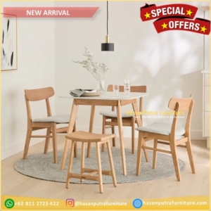 meja makan minimalis k4 furniture jepara Furniture