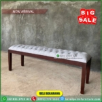 Bangku Jati Minimalis Bench Stool Jati Kursi Bangku Jati 150cm