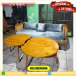 set meja dan kursi rotan(bufet,nakas,meja belajar) Furniture Jepara