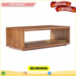 Meja Tamu lesehan Coffee Table Minimalis Meja kayu Jati Ruang Tamu