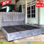 Tempat Tidur Jati 160×200 Full Jok Divan Jati Tempat Tidur Jati