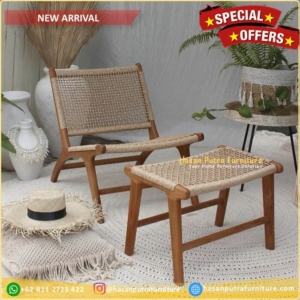 kursi rotan minimalis, kursi santai  Furniture