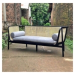 sofa rotan  murah jati duco hitam Furniture Jepara