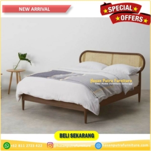 tempat tidur rotan jati Furniture Jati jepara Furniture Jepara