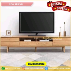 Meja tv bufet tv murah kayu jati Furniture Jepara