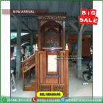 Mimbar Masjid Jati Mimbar Masjid Model Tangga Samping Mimbar Jepara