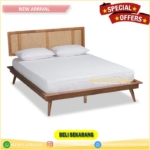 Dipan  Modern  Rangka Dipan Kayu Jati   Dipan Tempat Tidur – 90×200