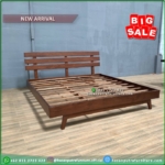 Tempat Tidur Jati 160×200 Dipan Jati Minimalis