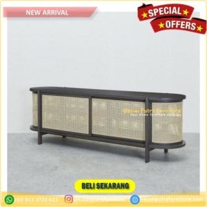 bufet rotan  terbaru dan terbaik mebel jepara Furniture Jepara