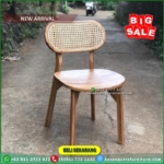 Kursi Cafe Jati Kursi Makan Cafe Rotan Teak Rattan Chairs Kursi Makan – Non Finishing