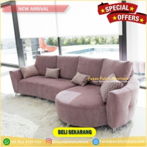 Sofa unik bahan jok tebal sofa tamu Furniture Jepara