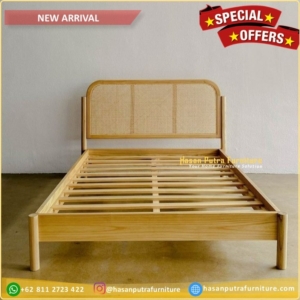 tempat tidur minimalis jati 180x200cm Furniture