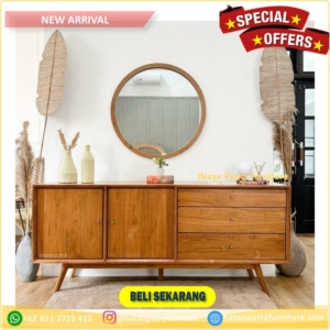 bufet minimalis jati Furniture Jepara