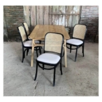 meja makan  4 kursi Furniture Jepara