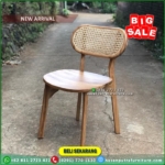 Kursi Cafe Jati Kursi Makan Cafe Rotan Teak Rattan Chairs Kursi Makan – Non Finishing