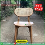 Kursi Cafe Jati Kursi Makan Cafe Rotan Teak Rattan Chairs Kursi Makan – Non Finishing