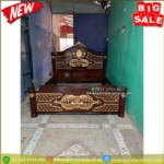 Tempat Tidur Jati 160×200 Dipan Jati Ukir Set Tempat TIdur Ukir Jati