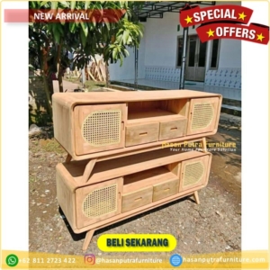 bufet jati rotan( nakas,meja trembesi,mejakonsul) Furniture Jepara