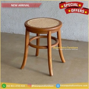 kursi minimalis jati rotan bulat  Furniture