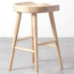 Kursi bar kayu jati dudukan tebal bar stool terbaru Furniture Jepara