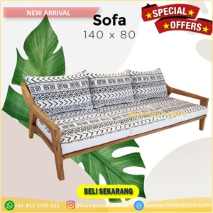 sofa mininalis jati jepara terbaru