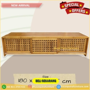 bufet minimalis jati 180cm Furniture Jepara