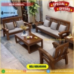 Kursi Tamu Jati Meja Tamu Jati Jepara  Furniture Jepara – Set Kursi Tamu, Tanpa Dudukan