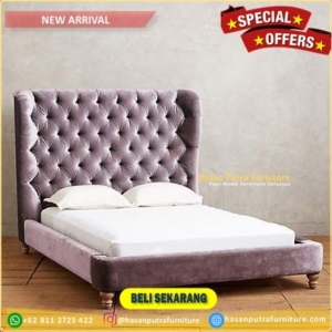 dipan jok tempat tidur modern mewah dan murah 180×200 cm