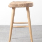 Kursi bar kayu jati dudukan tebal bar stool terbaru Furniture Jepara