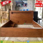 Tempat Tidur Laci Tempat tidur jati minimalis laci 3 Dipan Laci Modern