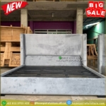 Tempat Tidur Minimalis Jok Dipan Jati Full Busa 160×200