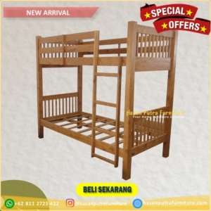 tempat tidur  jati murah