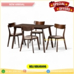 Kursi Makan  Ropan  Set Kursi Makan Kayu Jati Set Kursi Cafe  4 Kursi – Kursi Makan