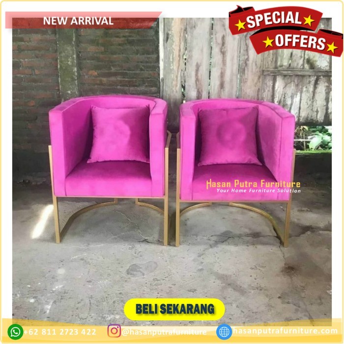 kursi minimalis ruang tamu kaki gold 4 07ba4dbb 0917 426a b115 b3cd079761ee
