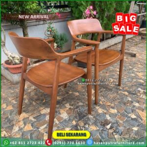 Kursi Makan Jati Kursi Cafe Jati Kursi Cafe Teak Rattan Chairs - Gambar 4