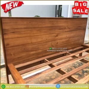 Dipan Jati Minimalis Tempat Tidur Jati 160x200 Divan Jati Dipan Jati - Gambar 4