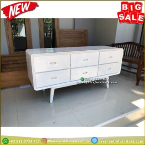 Bufet Tv Duco Laci Meja Tv Laci Meja Tv Modern Laci Buffet Jati - Gambar 3