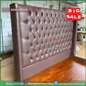 Tempat Tidur Jati 160x200 Full Busa Dipan Jati - Gambar 2