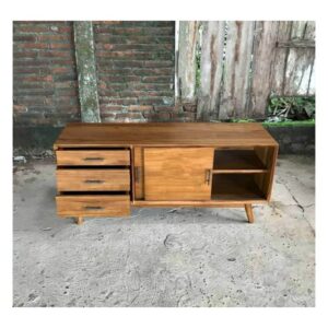 bufet  3 laci Furniture Jepara - Gambar 3