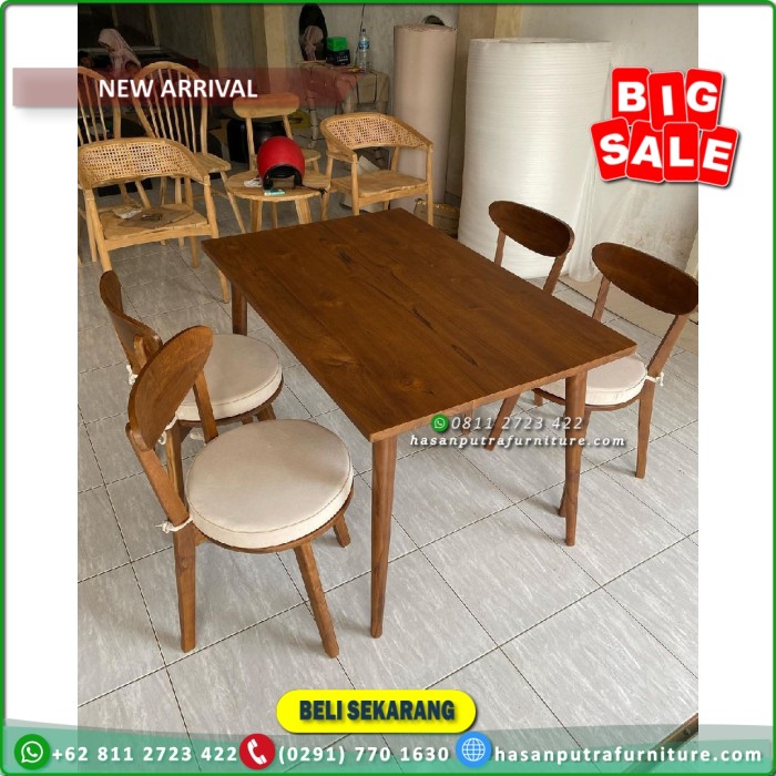 Meja Makan Jati 4 Kursi Kursi Meja Makan Cafe Kursi Cafe Meja Cafe 6 6b85a530 4f0a 4ef0 93f5 d9ddb6ed3737