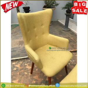 kursi sofa santai malas Sofa Wings Chair Kursi sofa Malas - Gambar 4